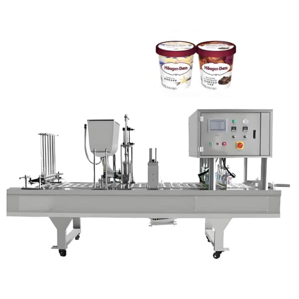ice cream cup filling machine