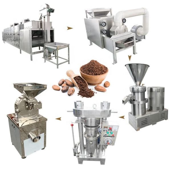 Cocoa Machine-Cocoa Roasting Machine-Cocoa Powder Machine